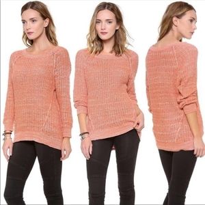 Free People Star Dune Hi-Low Sweater